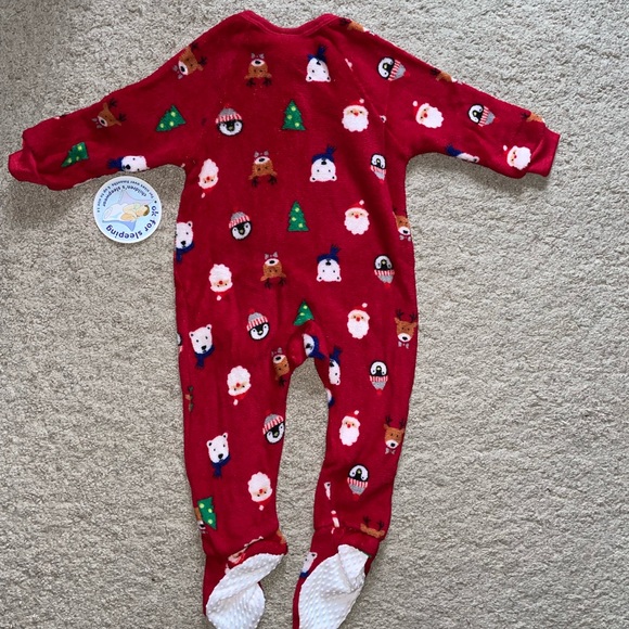 One-piece Christmas Holiday Pajamas (Baby) 12 months - Picture 4 of 4